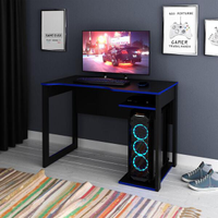 Mesa Gamer Multimoveis CR25057 Preta/Azul
