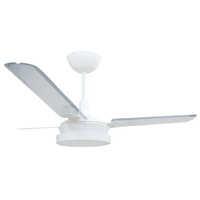 Ventilador Led Breeze Branco 220v 3 Pás Transparentes