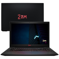 Notebook Gamer 2 A.M. NVIDIA GeForce GTX 1050 Core i5-9400 8GB 1TB 128GB SSD Tela Full HD 15.6 FreeDOS E550