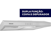 Depurador De Ar Suggar 60Cm Slim 3 Vel. Dps161Ix Inox 127V - 110V