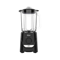 Liquidificador Oster Jarra de Vidro 2,2 Litros Preto 1250W 127V OLIQ520-127 - 110V
