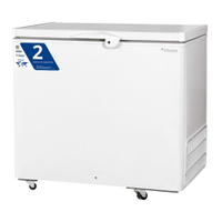 Freezer Horizontal Fricon 311L HCED311, Dupla Ação, Branco - 110V