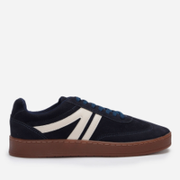Tênis casual com recortes bicolor ace azul