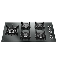 Cooktop 5 Bocas a Gás Electrolux Espelhado Home Pro ChamaPrecisa e Multi Chama (KE5HP) - Bivolt