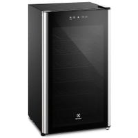 Adega de Vinho Climatizada Electrolux 34 Garrafas Uma Porta com Painel Digital (WSF34) - 220V