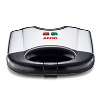 Sanduicheira Arno Inox Compacta Com Placas Antiaderentes SACS