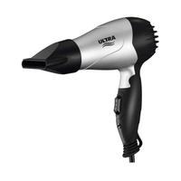 Secador de Cabelo Ultra Bivolt Cinza/Preto - SC-15