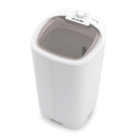 Lavadora Semiautomática Mueller Family Lite 10kg Preta - 220V