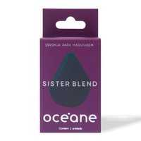 Esponja de maquiagem océane sister blend verde