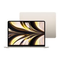 Apple MacBook Air de 13" (Estelar, Chip M2 com CPU 8 núcleos, GPU 8 núcleos e Neural Engine de 16 núcleos, Memória unificada 16 GB, SSD de 256 GB)