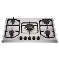 Cooktop 5 Bocas a Gás Electrolux Inox Experience Multi Chama e Grade Ferro Fundido (KE5XC) - Bivolt