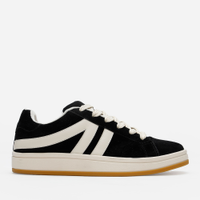 Tênis casual com recortes ace preto