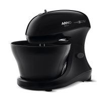 Batedeira Arno Chef Sm01 5 Velocidades 400W 5L - Preta 110V - 110V