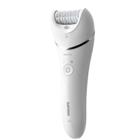 Depilador Elétrico Philips series 8000 BRE700/00 Seco e Molhado sem fio Ajuste de velocidade Branco