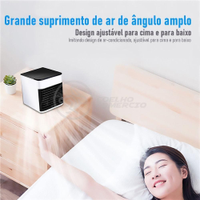 Ar Condicionado Portátil Air Cooler Umidificador Climatizador - Bivolt
