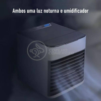 Ar Condicionado Portátil Air Cooler Umidificador Climatizador - Bivolt