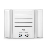 Ar-Condicionado de Janela Springer Midea QCK07 Frio 7.500 BTUs Mecânico - Branco - 220V
