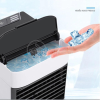 Ar Condicionado Portátil Air Cooler Umidificador Climatizador - Bivolt
