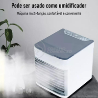 Ar Condicionado Portátil Air Cooler Umidificador Climatizador - Bivolt