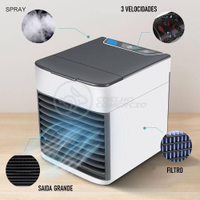 Ar Condicionado Portátil Air Cooler Umidificador Climatizador - Bivolt