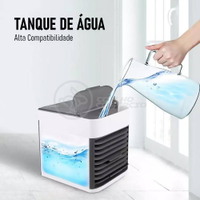 Ar Condicionado Portátil Air Cooler Umidificador Climatizador - Bivolt