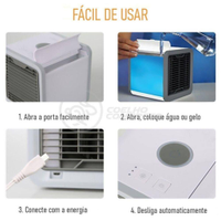 Ar Condicionado Portátil Air Cooler Umidificador Climatizador - Bivolt