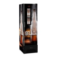 Refrigerador Cervejeira Metalfrio 324L, VN28FP Optima Frost Free, Adesivado - 220V