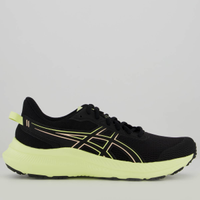 Tênis ASICS Jolt 5 - Feminino - Preto/Amarelo