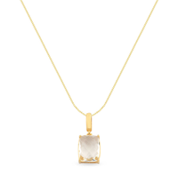 Pingente Chagall em Ouro Amarelo 18k com Cristal