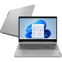 Notebook Lenovo Ideapad 3i Celeron N4020 4GB RAM 128GB SSD Windows 11 Home 15,6'' - Prata