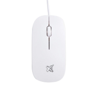 Mouse Maxprint Surface C/ Fio 1,25m 1200DPI USB 2.0 Branco - 60000135