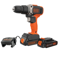 Parafusadeira Furadeira de Impacto 38 Pol 20V com Bateria Max Li-Ion e Carregador Bivolt BLACKDECKER-BCD704C1