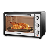 Forno Elétrico Mondial Line Grand Family II FRN-52 com 52 Litros Preto - 220V