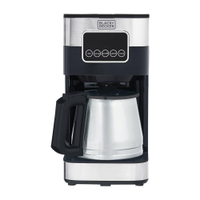 Cafeteira Elétrica Black+Decker CM350G Gourmand Gris 1,5L Programável Inox - 110V
