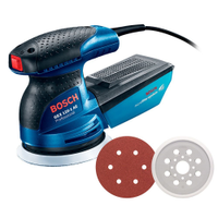 Lixadeira Roto Orbital Bosch GEX 125-1 AE 250W com Coletor de Pó - 110V