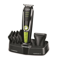 Aparador de Pelos Elétrico Mondial Super Groom 6 em 1 Bg04 - Bivolt