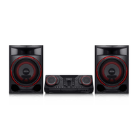LG Mini System XBOOM - 2350W RMS, Graves Potentes, Karaokê, DJ Set e Party Speaker - CL87