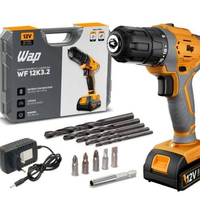 Parafusadeira e Furadeira WAP WF12K3.2 Bateria 12V Bivolt