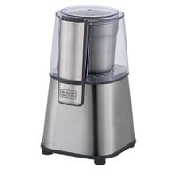 Moedor de Grãos Black+Decker MG200 Gourmand Gris 220W Inox - 220V