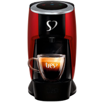 Cafeteira TRES 3Corações Touch Vermelha para Café Espresso Automática - 2003899 - 110V