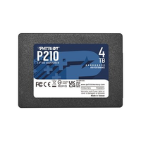HD SSD 256GB Patriot P210, 2.5" Sata III 6Gb/s, Leitura 500 MB/s, Gravação 400 MB/s - P210S256G25