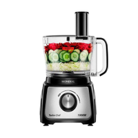 Multiprocessador Mondial Turbo Chef 2 Velocidades 1000W com Liquidificador - 110V