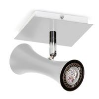 Spot De Sobrepor Para 1 Lâmpada Gu10 Design Spt7911 Branca