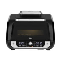 Fritadeira Air Fryer WAP Barbecue Digital 1700W 12 Funções Painel LED GrayStone Sem Óleo Sem Fumaça - 110V