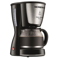 Cafeteira Elétrica Mondial Dolce Arome Inox C-32I 32 Xícaras - Preta - CAF 32XIC MONDIAL C-32 DOLCE AROME PT/INOX 220V
