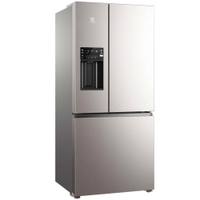 Geladeira Electrolux Frost Free 585L Efficient com AutoSense e Dispenser de Água e Gelo 3 Portas Cor Inox Look (IM8IS)