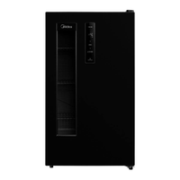 Cervejeira Midea MDRX150 82L Frost Free Painel Touch 5 Modos de Resfriamento Preta