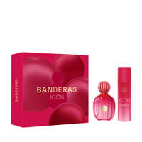 Kit perfume feminino banderas the icon eau de parfum for women 100ml e desodorante spray 24h 150ml
