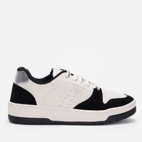 Tênis casual com recortes ace off white