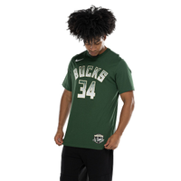 Camiseta Nike Giannis Antetokounmpo Milwaukee Bucks Masculina